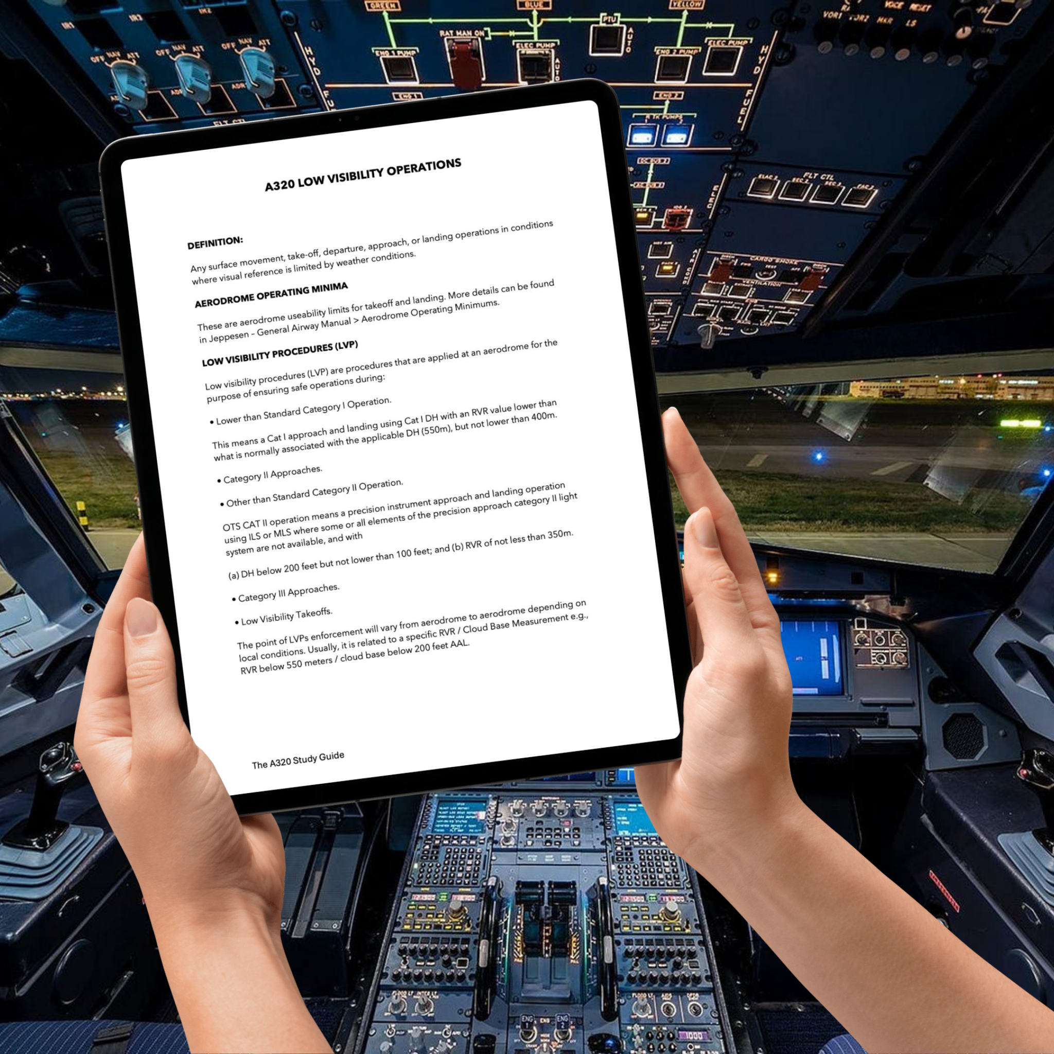 A320 Low Visibility Operations - Digital Download