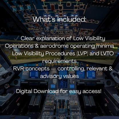 A320 Low Visibility Operations - Digital Download